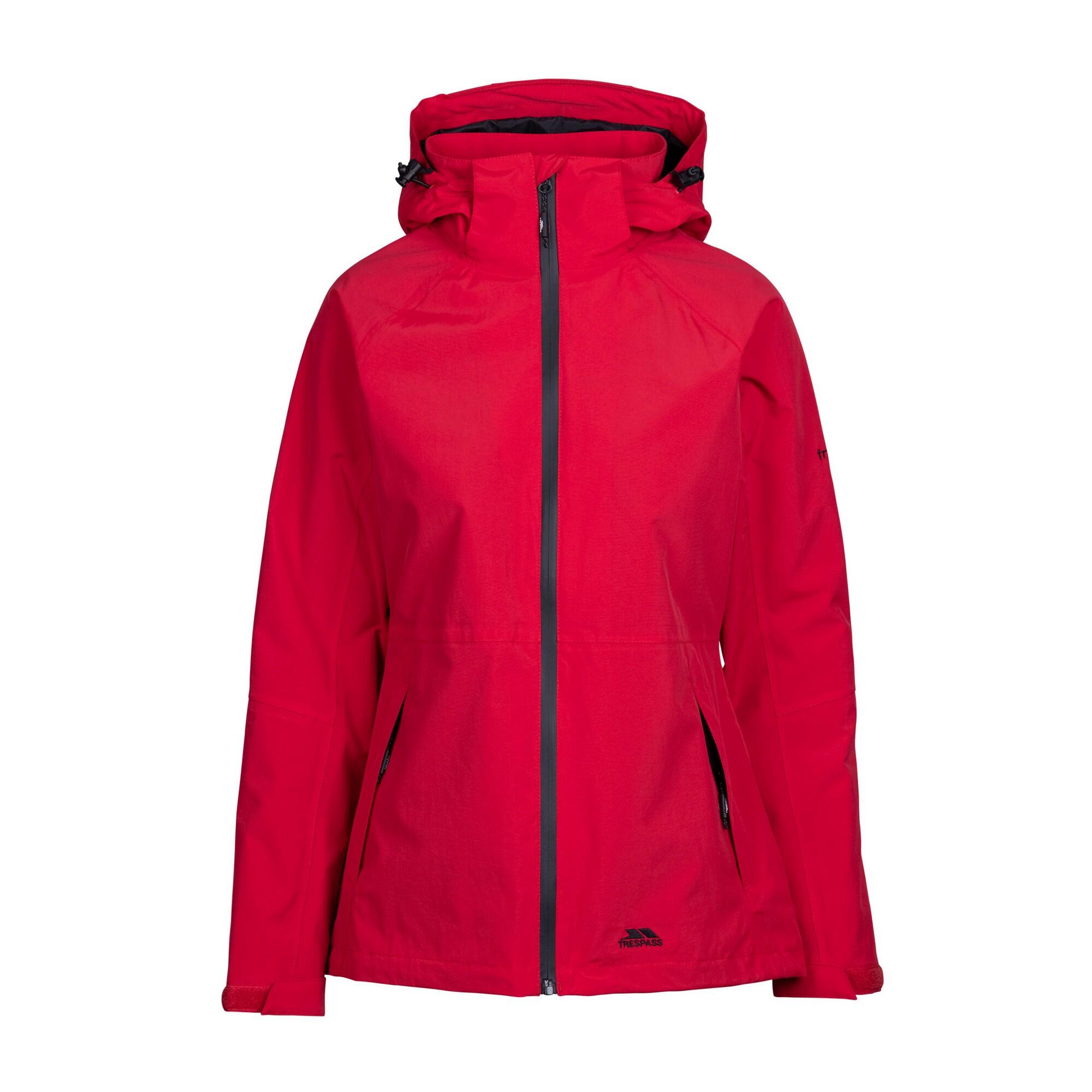 Women's TILBURY waterproof jacket (Red)