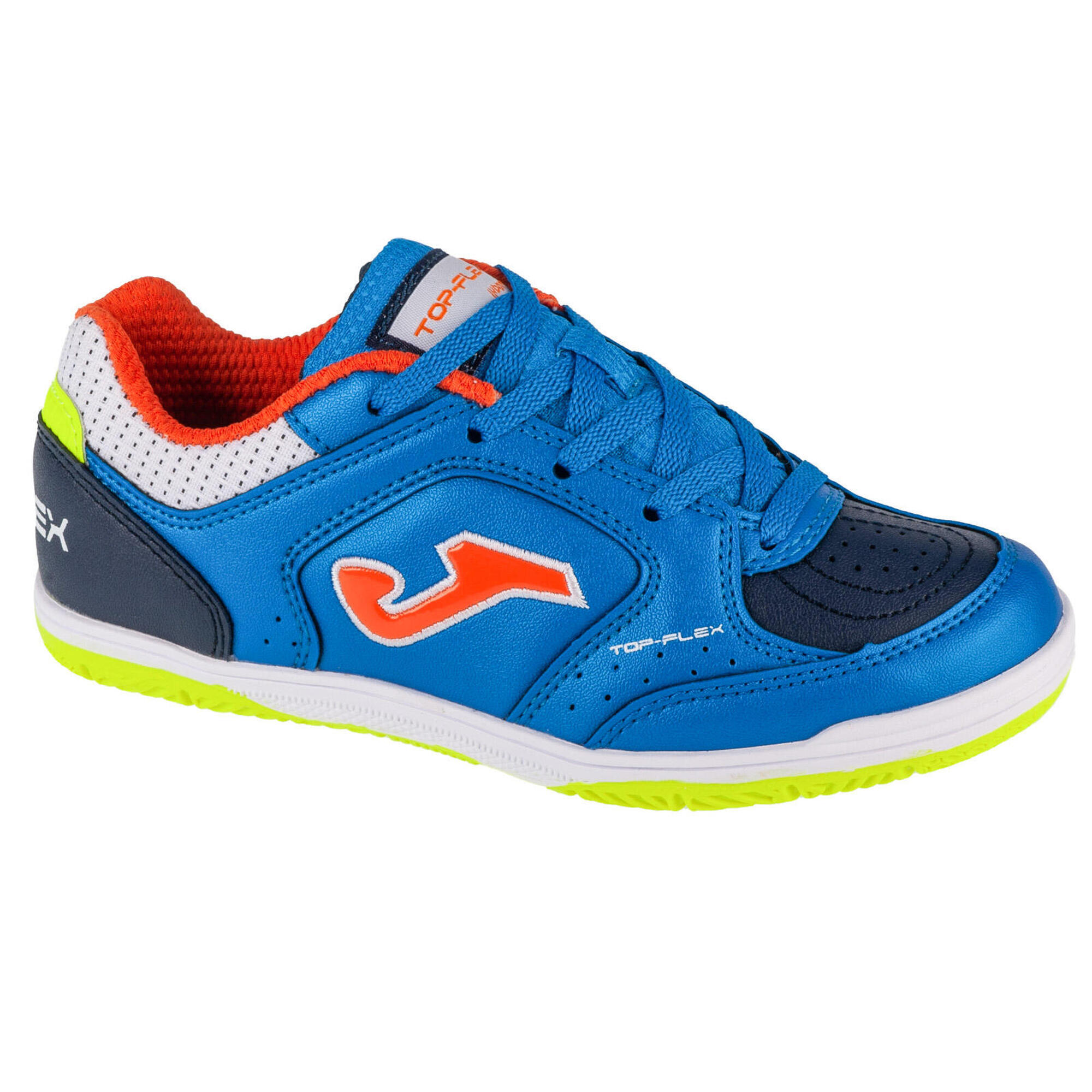 Joma - Chaussures De Foot En Salle Pour Garçons Top Flex Jr 24 Tpjw In - Chaussures De Futsal - Bleu - 28 - Decathlon
