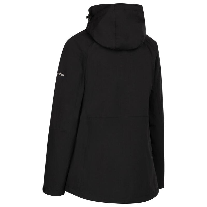 "Tilbury" Jacke, wasserfest für Damen Schwarz