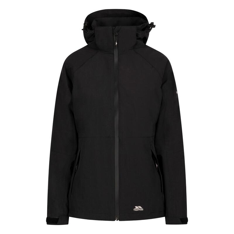 "Tilbury" Jacke, wasserfest für Damen Schwarz