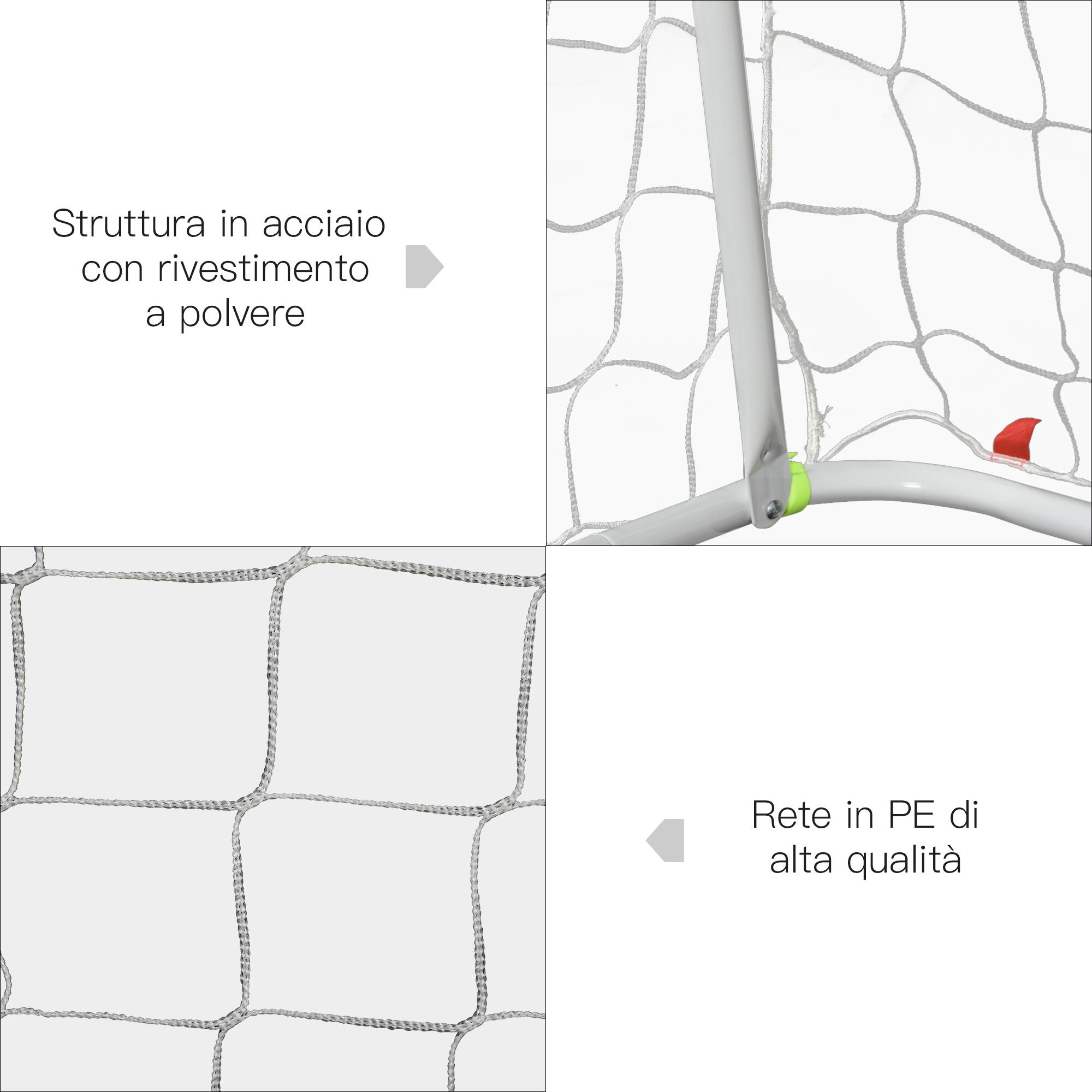 But de football - Football - Unisexe - structure métal, cible centrale - Jaune 6/6