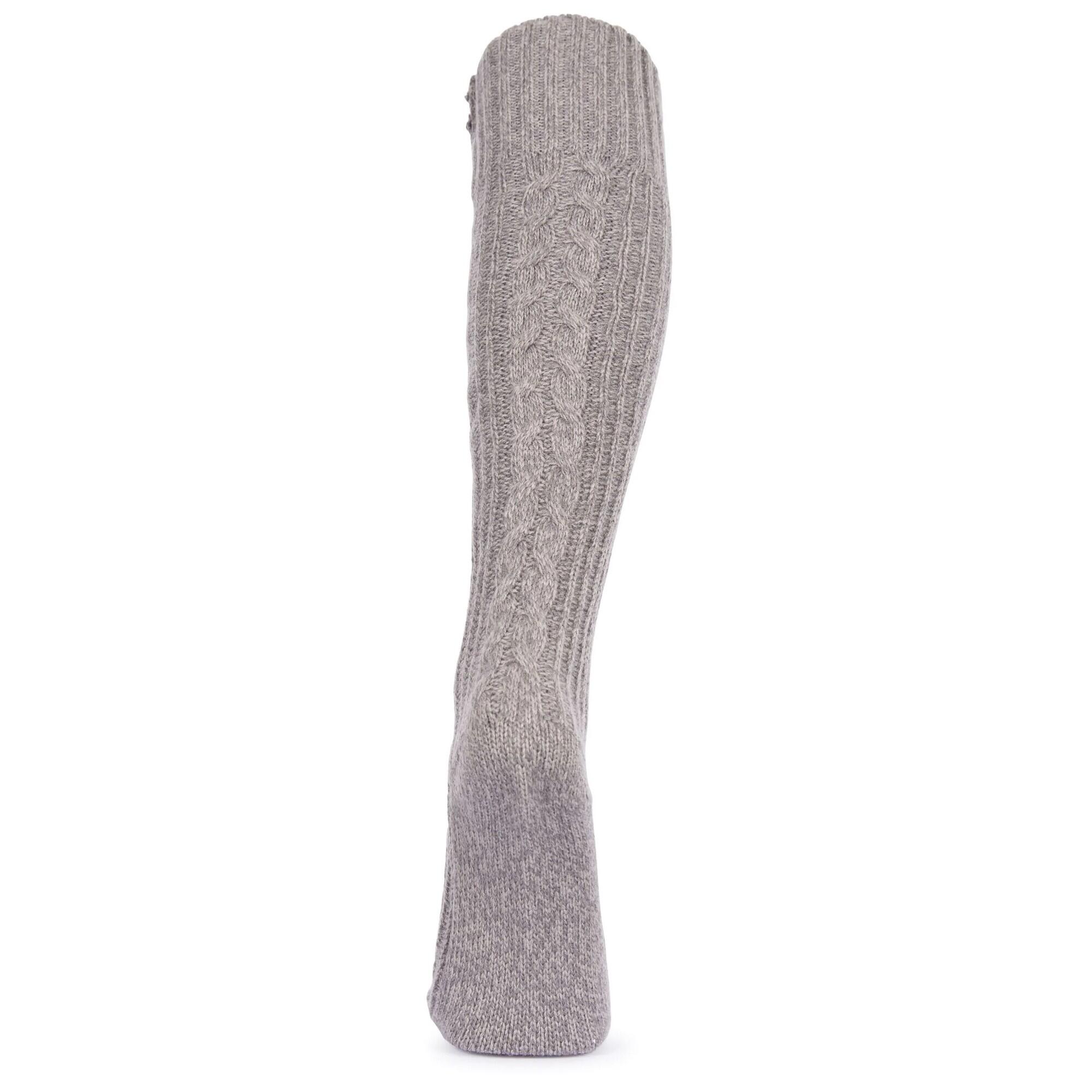 Chaussettes Hauteur Genoux TEMPERLEY Adulte (Gris Orage Chiné) 2/5