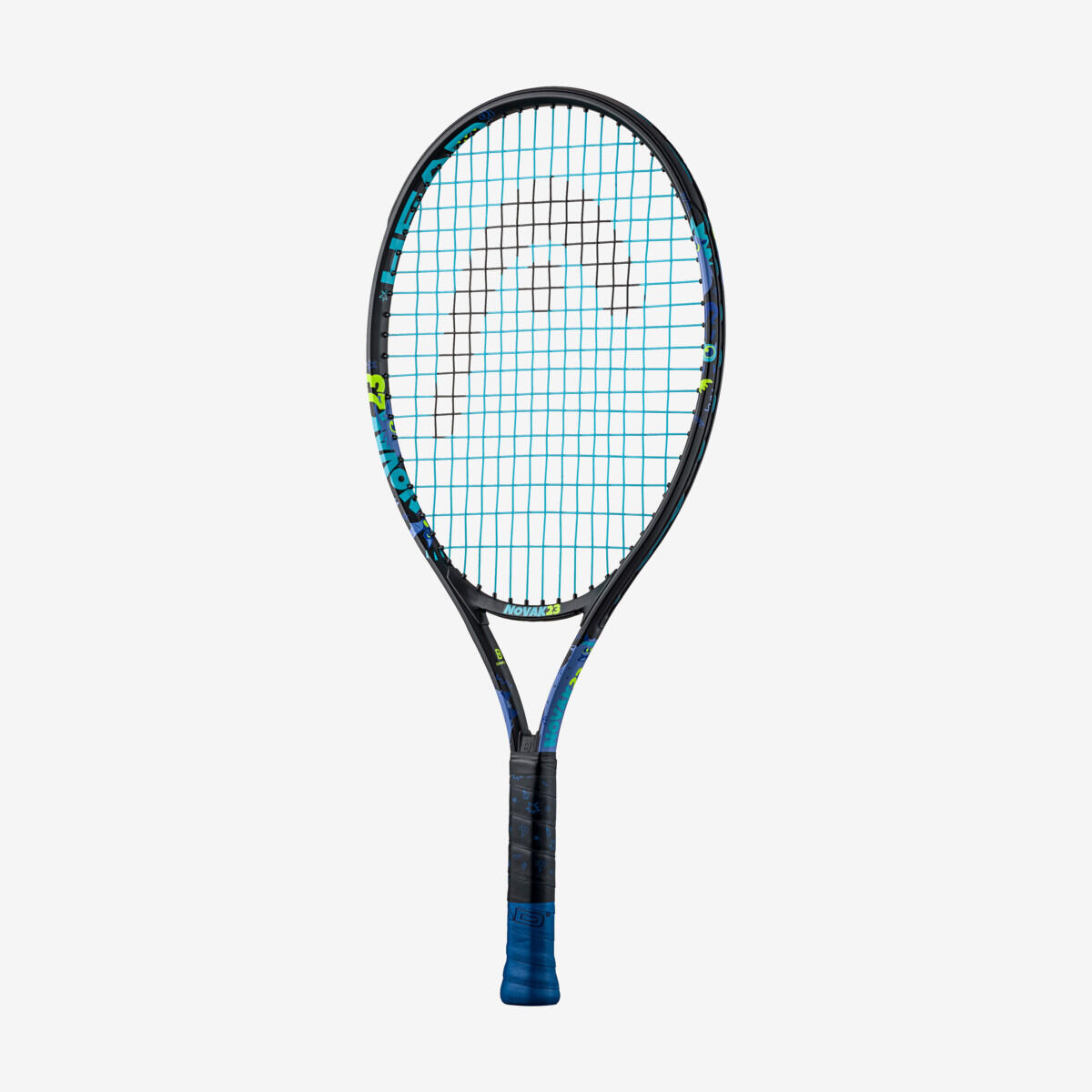 Head Kinder Tennisschläger HEAD Novak 23 für Jungen 6-8 Jahren BESAITET +...