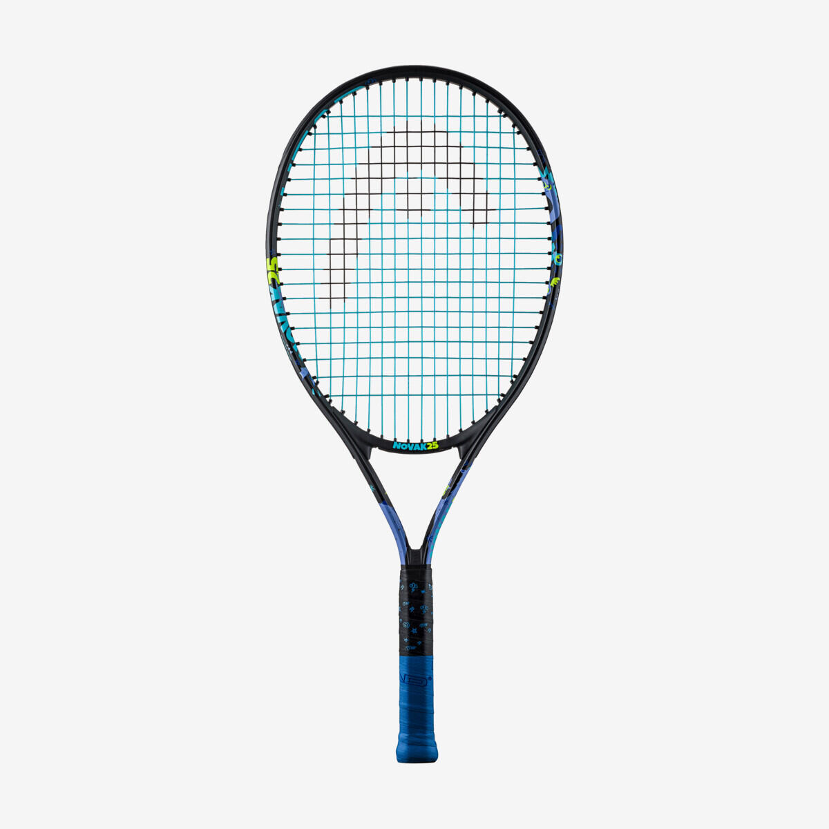 Kinder Tennisschläger HEAD Novak 25 für Jungen 8-10 Jahren BESAITET +... 2/7