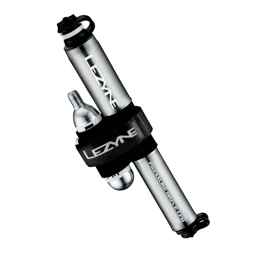 Lezyne Pressure Drive CFH-2-in-1 CO2 Pump-Light Grey -  3