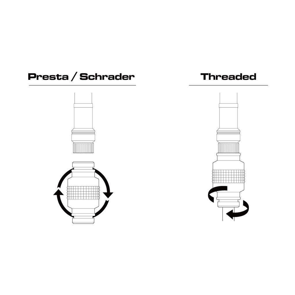 Birzman Velocity Road Pump-Silver