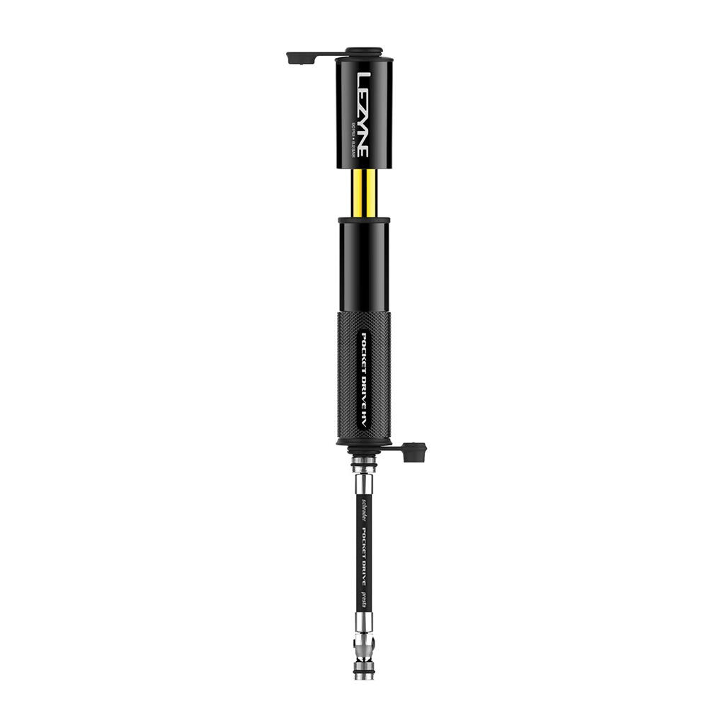 Lezyne Pocket Drive HV-High Volume Pump-Black