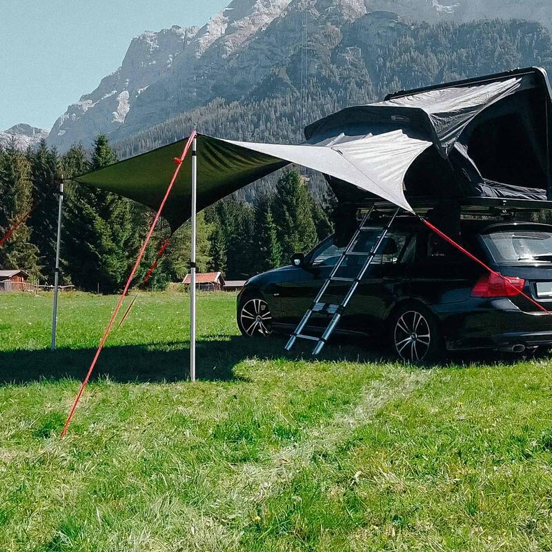 Tarp auvent pour les tentes de toit qeedo (2,5 x 4 m) - Freedom Tarp