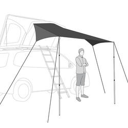 Tarp auvent pour les tentes de toit qeedo (2,5 x 4 m) - Freedom Tarp