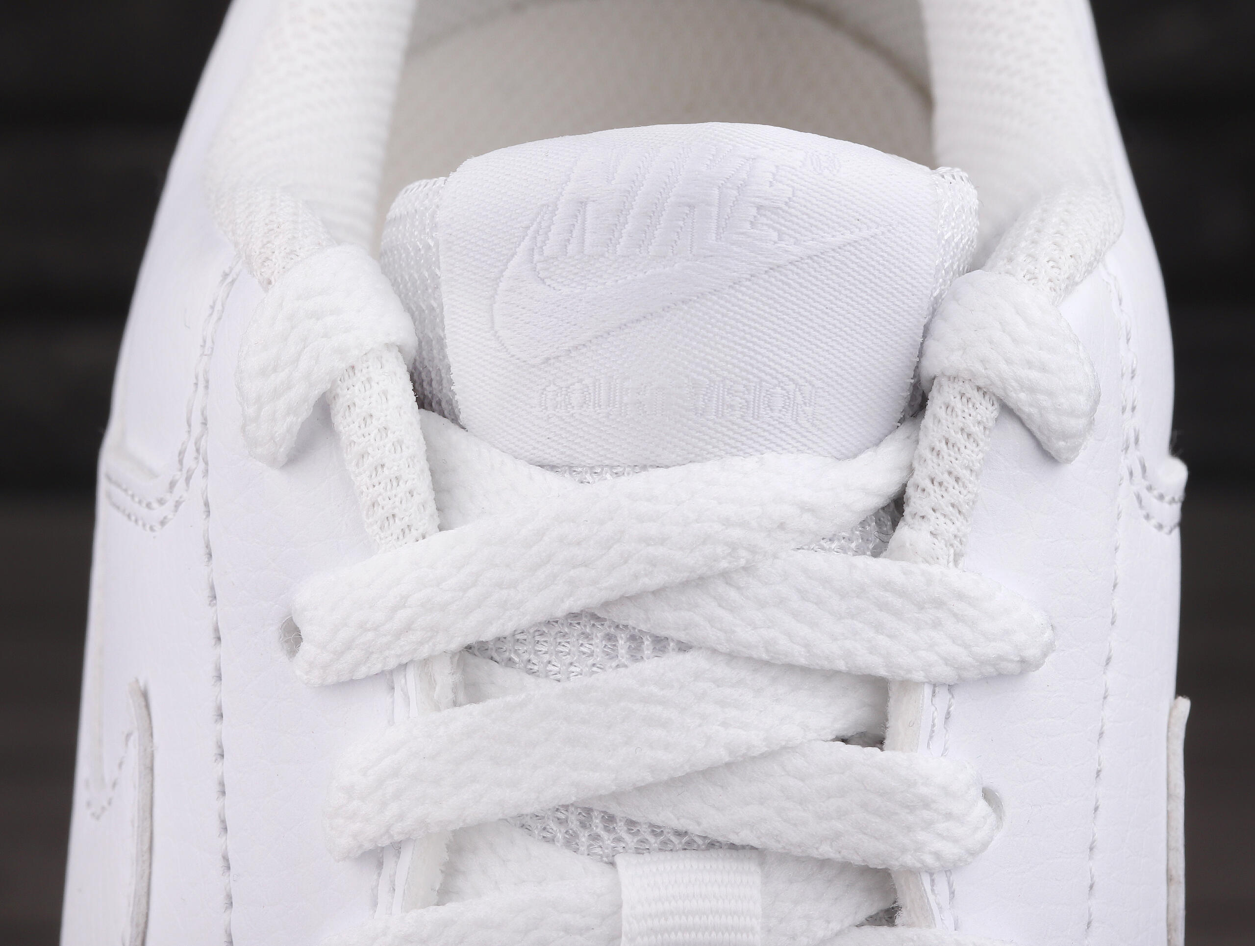 Scarpe da ginnastica da uomo Nike Court vision low Bianche 5/7