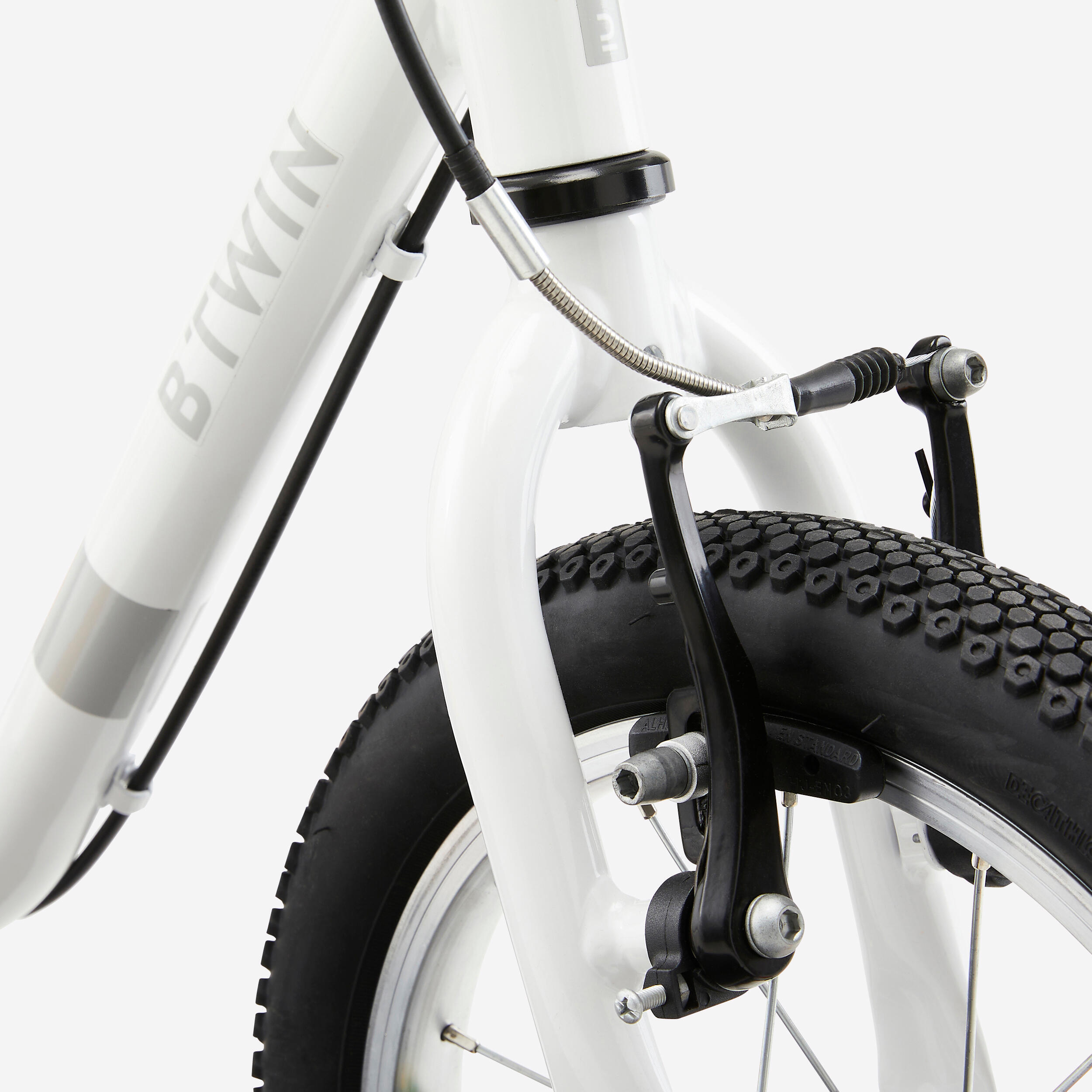 Segunda Vida - BICICLETA DE CRIANÇA 3-5 ANOS DISCOVER 100 14” Branco - Excelente 3/5