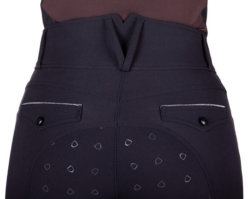 Pantalon équitation full grip QHP Julin 3/7