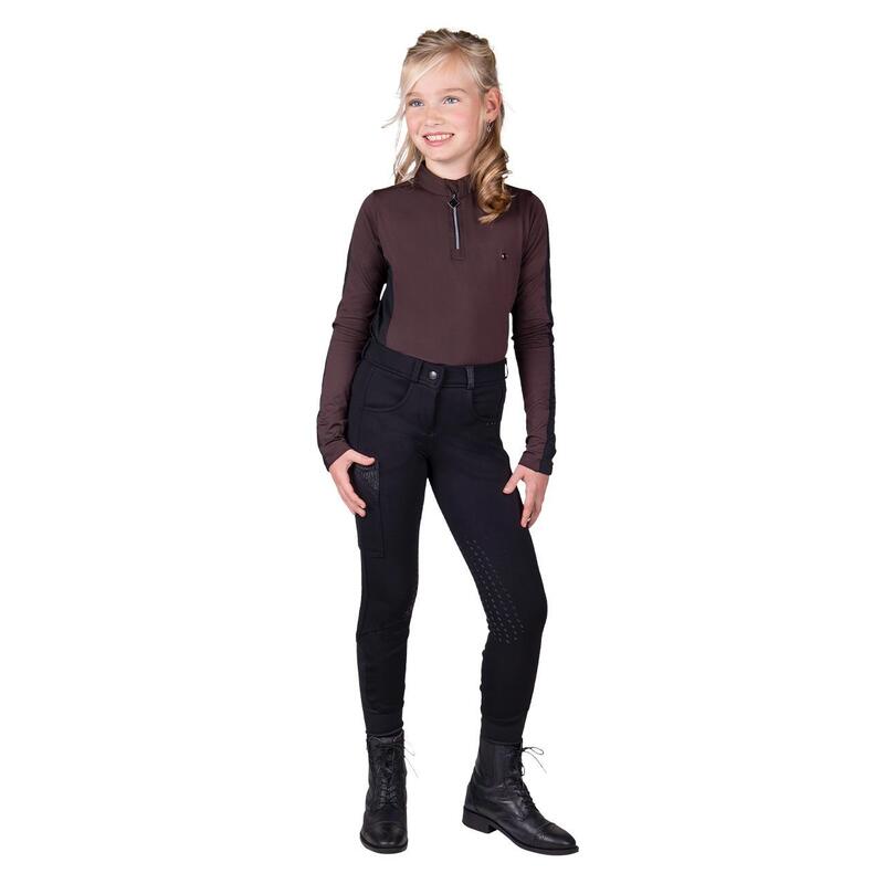 Pantalon équitation mid grip enfant QHP Kae