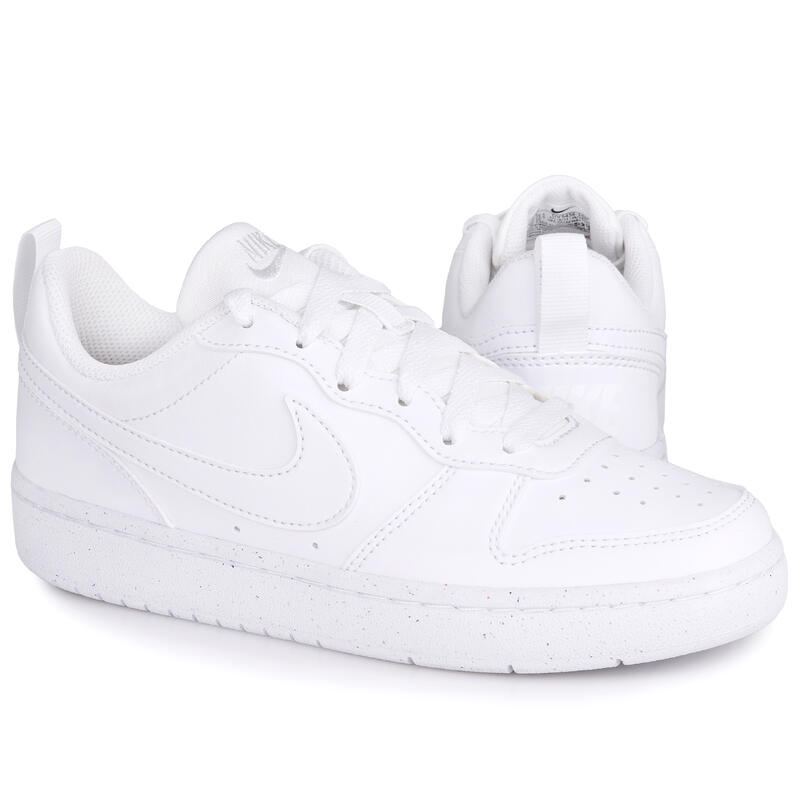 Zapatilla de caminar para joven Nike Court Borough Low Recraft Blanco