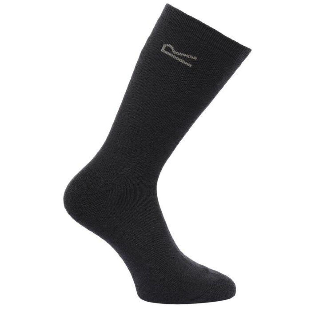 Thermal Loop Mens Walking 5 Pair Pack Socks 2/3