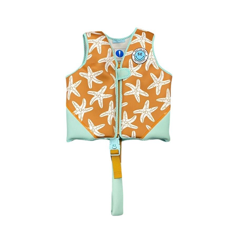 SWIM ESSENTIALS Swim Essentials | Giubbotto Stelle Marine Salvagente Marrone 3-6 anni