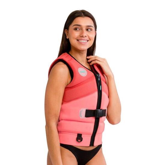 Unify Rose Pink Damen 50N Schwimmweste Jetski Wakeboard Boot SUP Wasserski