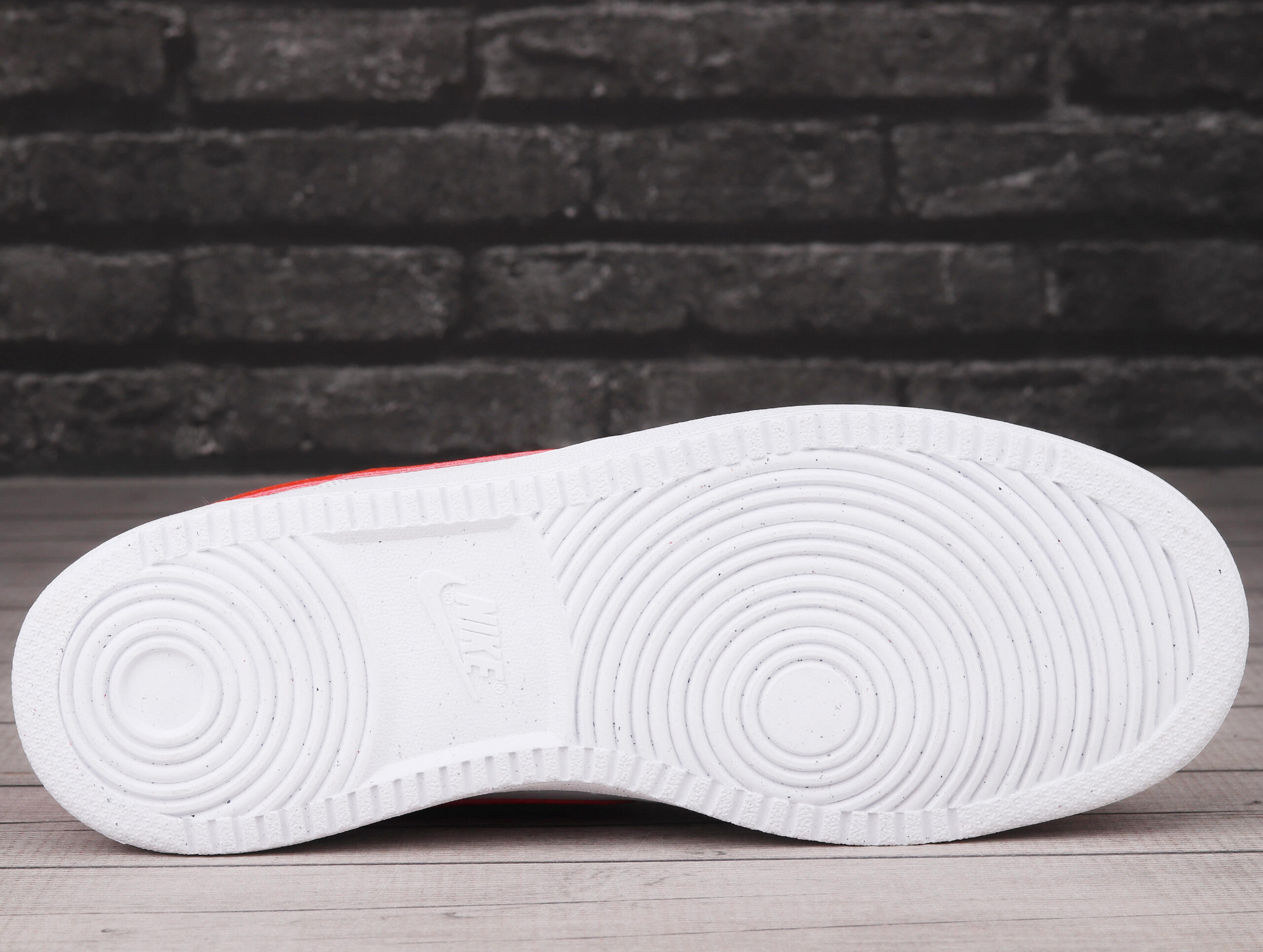 Zapatos Nike Court Vision Lo Blanco/Naranja 4/7