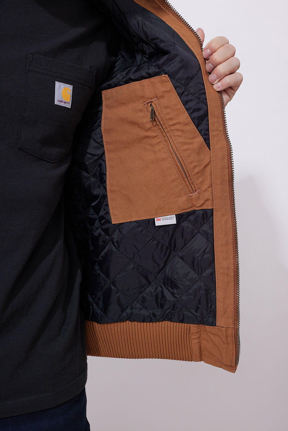 Kurtka męska zimowa Carhartt Washed Duck Active Jacket 5/5