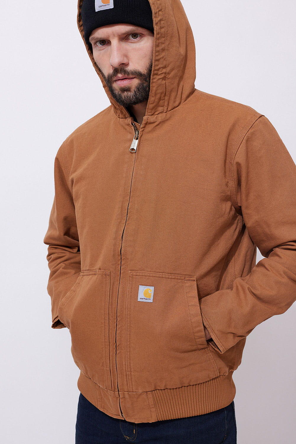 Kurtka męska zimowa Carhartt Washed Duck Active Jacket 4/5
