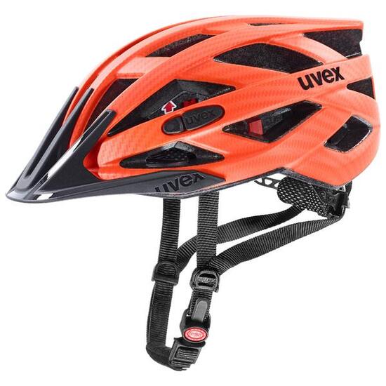 i-vo cc carbon look orange Erwachsenen Unisex Fahrrad Bike Rad MTB Rennrad Helm