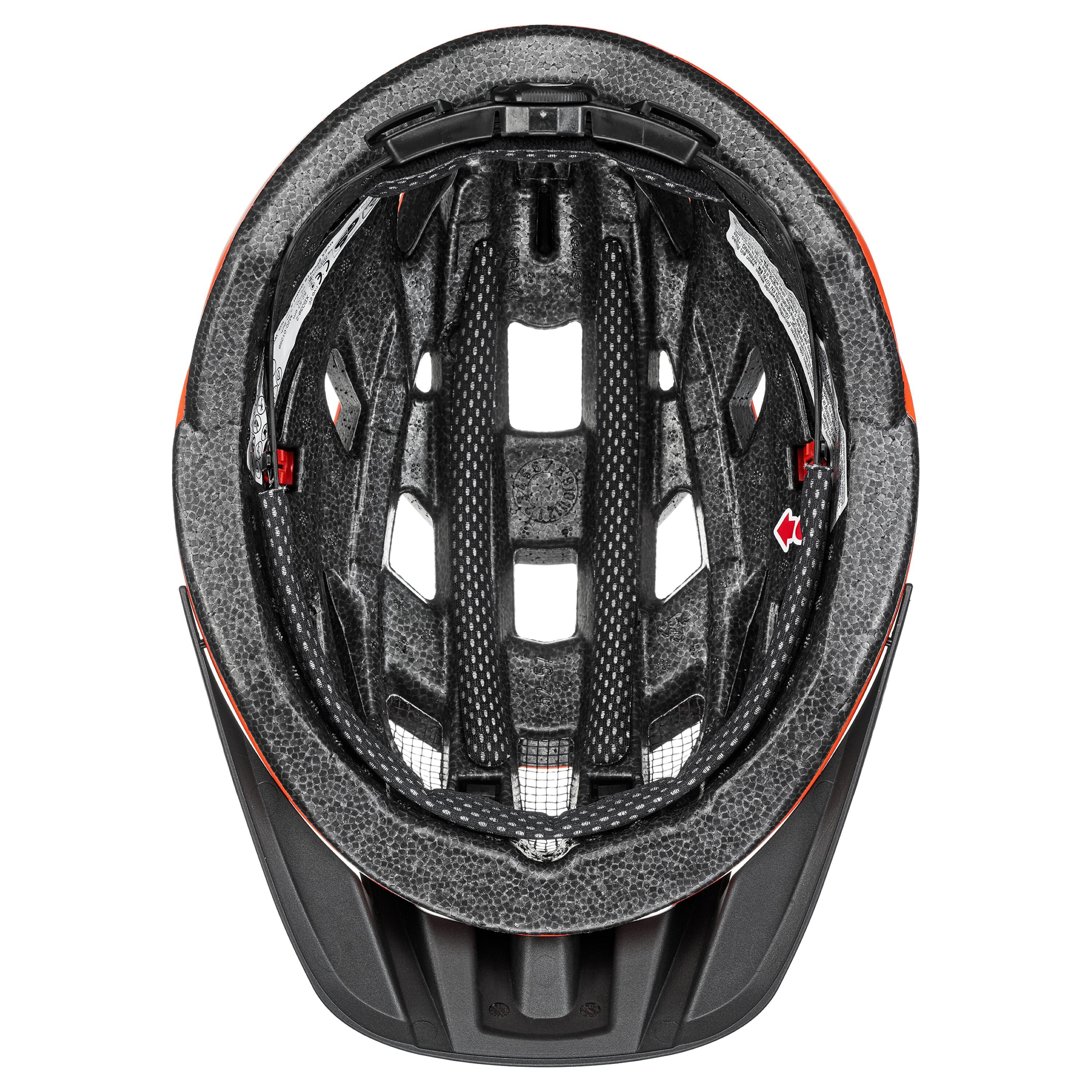 i-vo cc carbon look orange Erwachsenen Unisex Fahrrad Bike Rad MTB Rennrad Helm 5/7