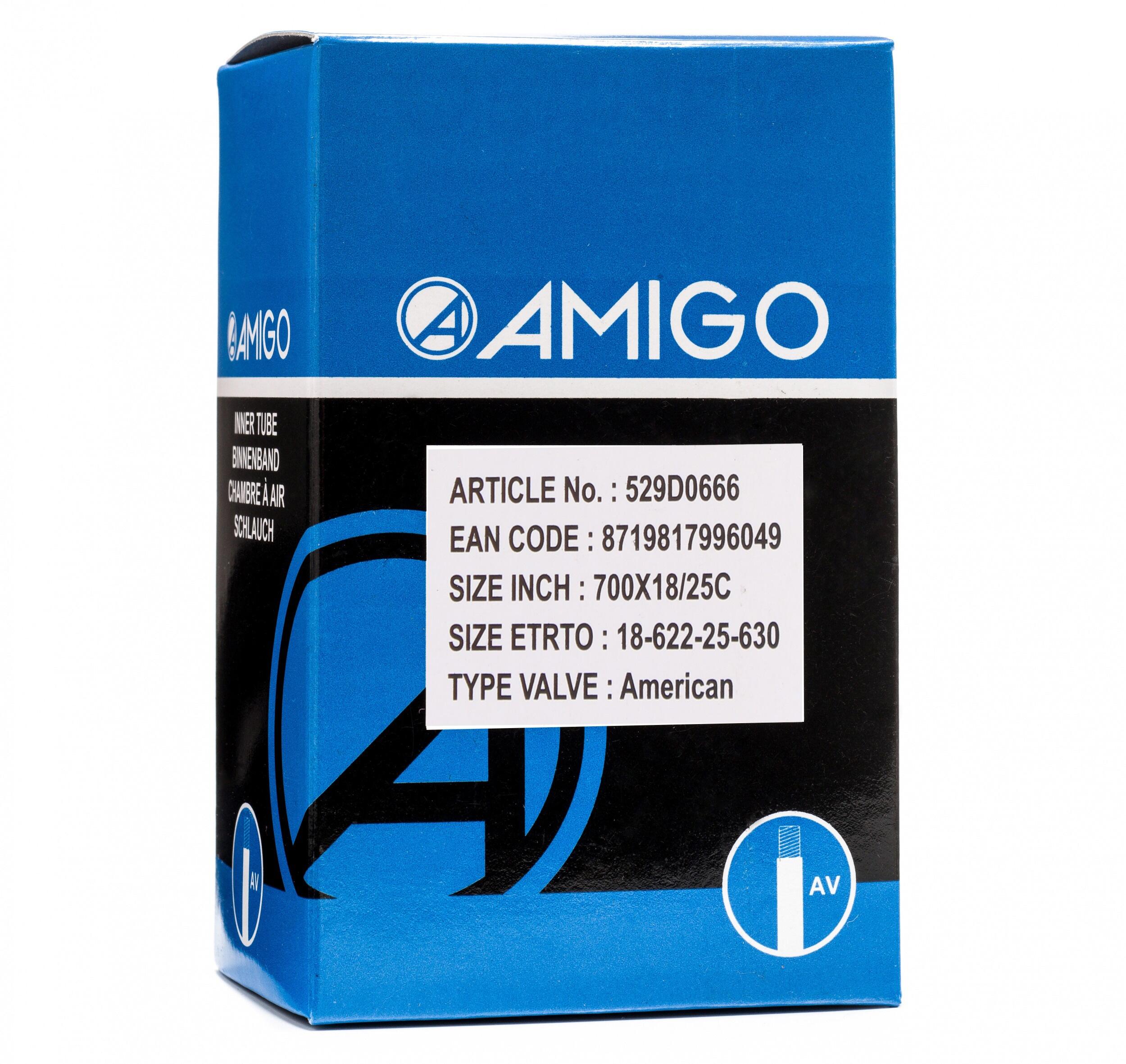 AMIGO AMIGO Binnenband 28 x 3/4-1.00 (18/25-622/630) AV 48 mm