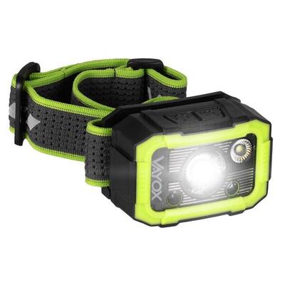 Zaklamp vayox va0187. 750lm. oplaadbaar. usb-c. waterbestendig