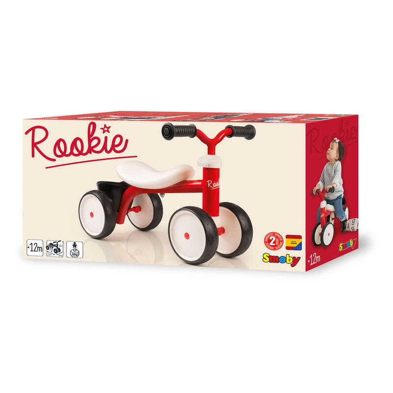 Kinderfiets Smoby Rookie Metal Carrier