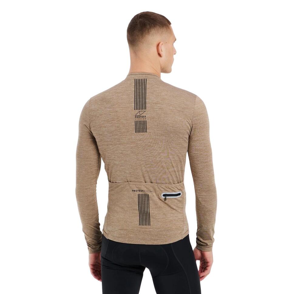 Koszulka kolarska z długim rękawem Protest Prtbrasvel