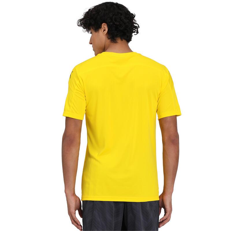 Camiseta Puma Teamfinal 21 Graphic Jersey, Amarillo, Hombre