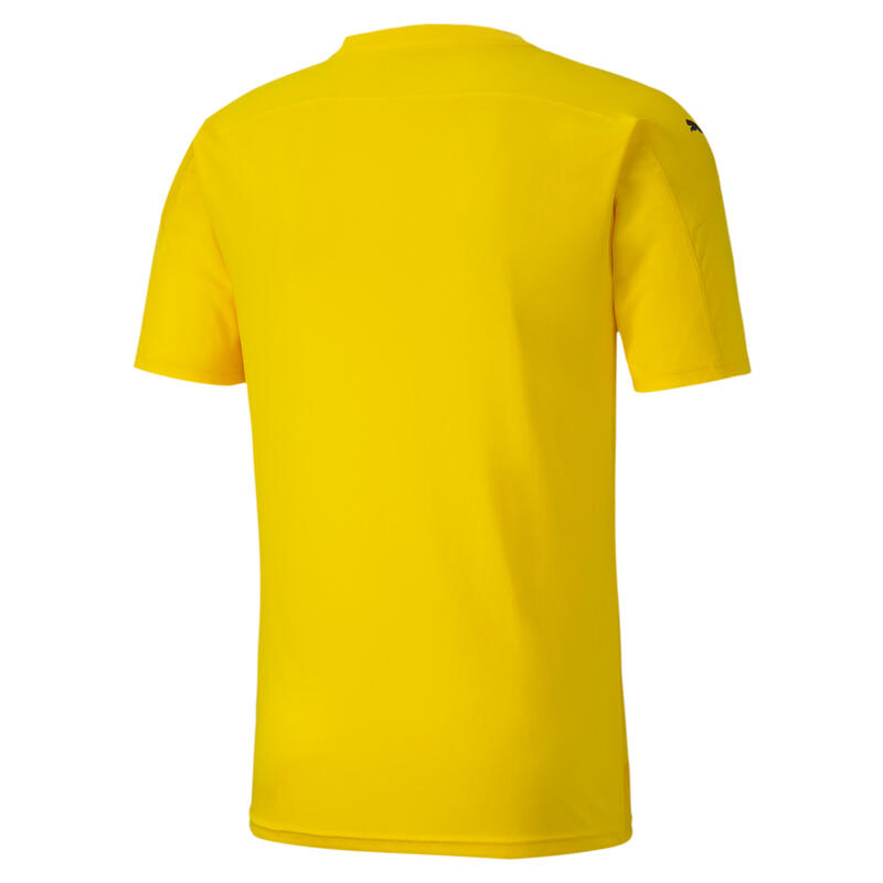 Camiseta Puma Teamfinal 21 Graphic Jersey, Amarillo, Hombre