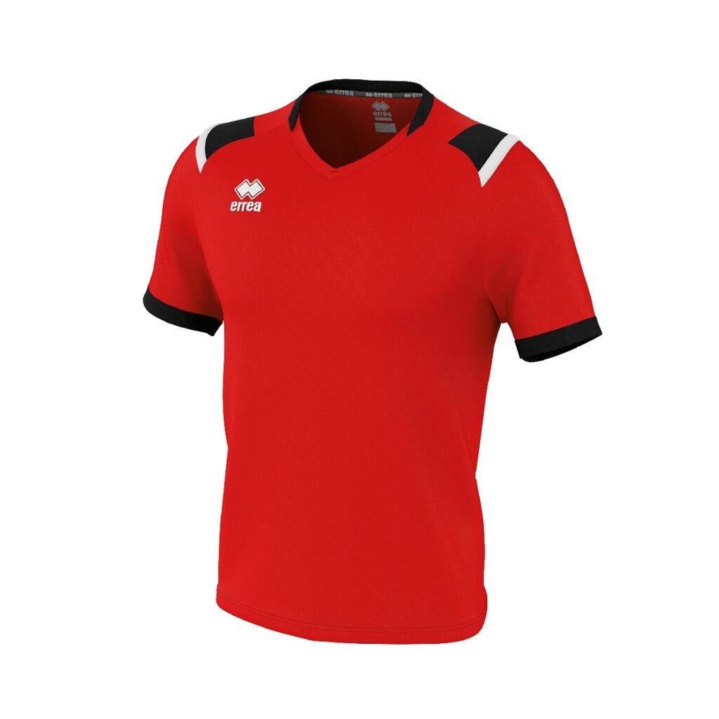Errea - Maillot Errea Lucas - T-shirt Manches Courtes - Blanc|rouge - 38 S - Decathlon