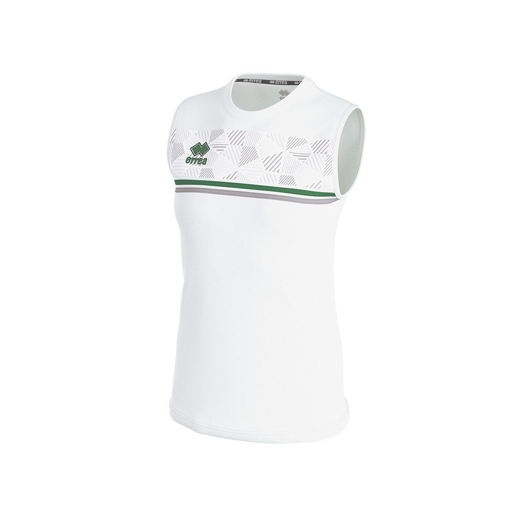 Errea - Chasuble Fille Errea Divina - T-shirt Sans Manche - Blanc|vert - 10 À 12 Ans - Decathlon