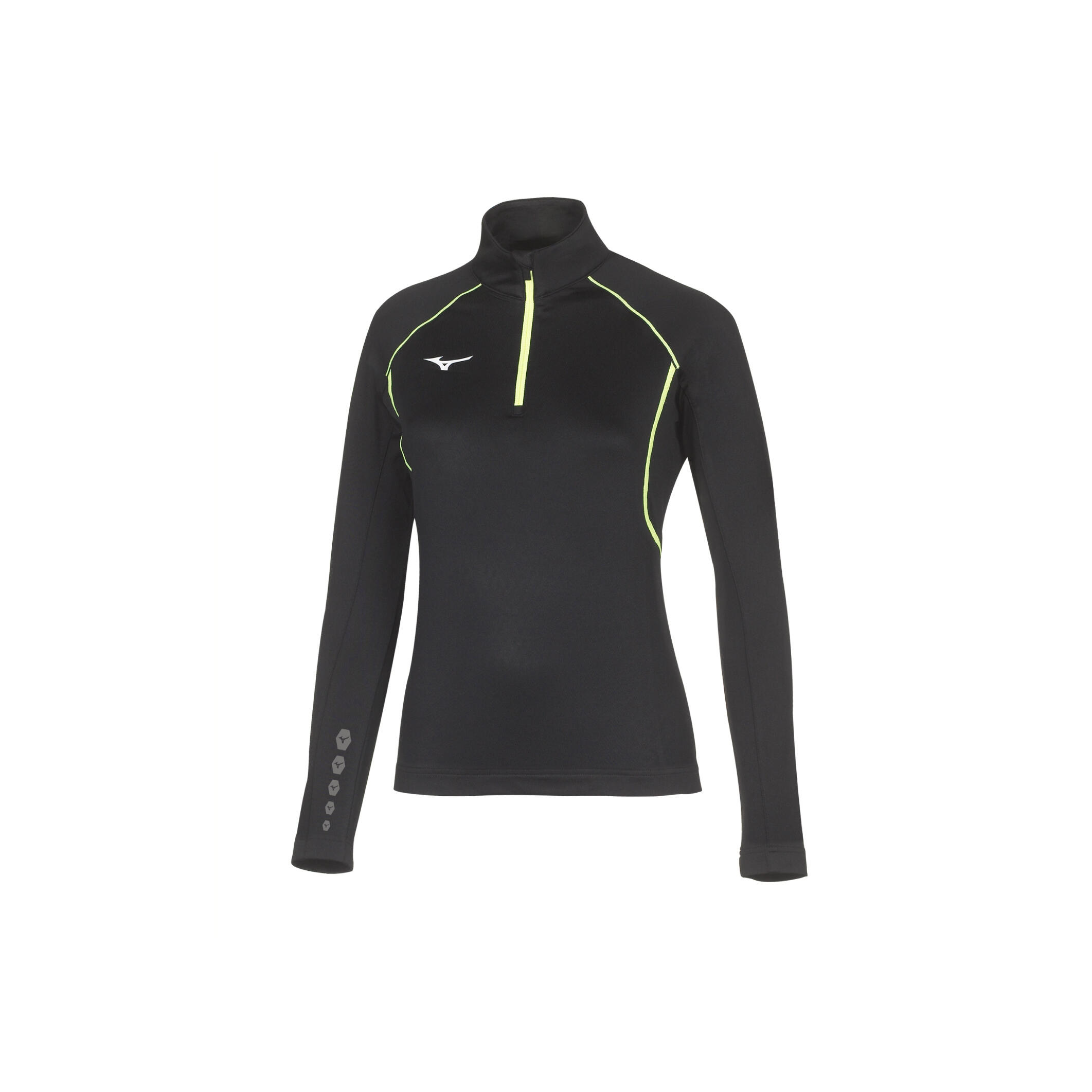 Sweatshirt feminina premium Mizuno JPN warmer 1/3