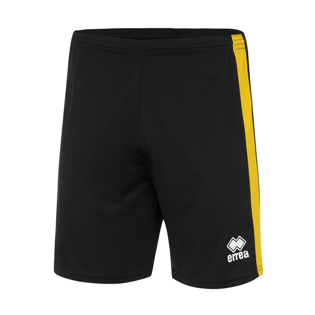 Errea - Short Enfant Errea Bolton - Short - Jaune|noir -  8 À 10 Ans - Decathlon