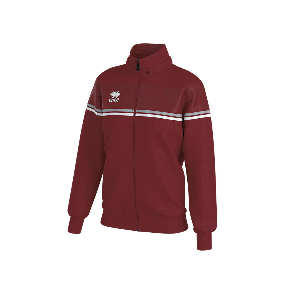 Errea - Veste Fille Errea Diana - Veste - Gris|rouge - 10 À 12 Ans - Decathlon
