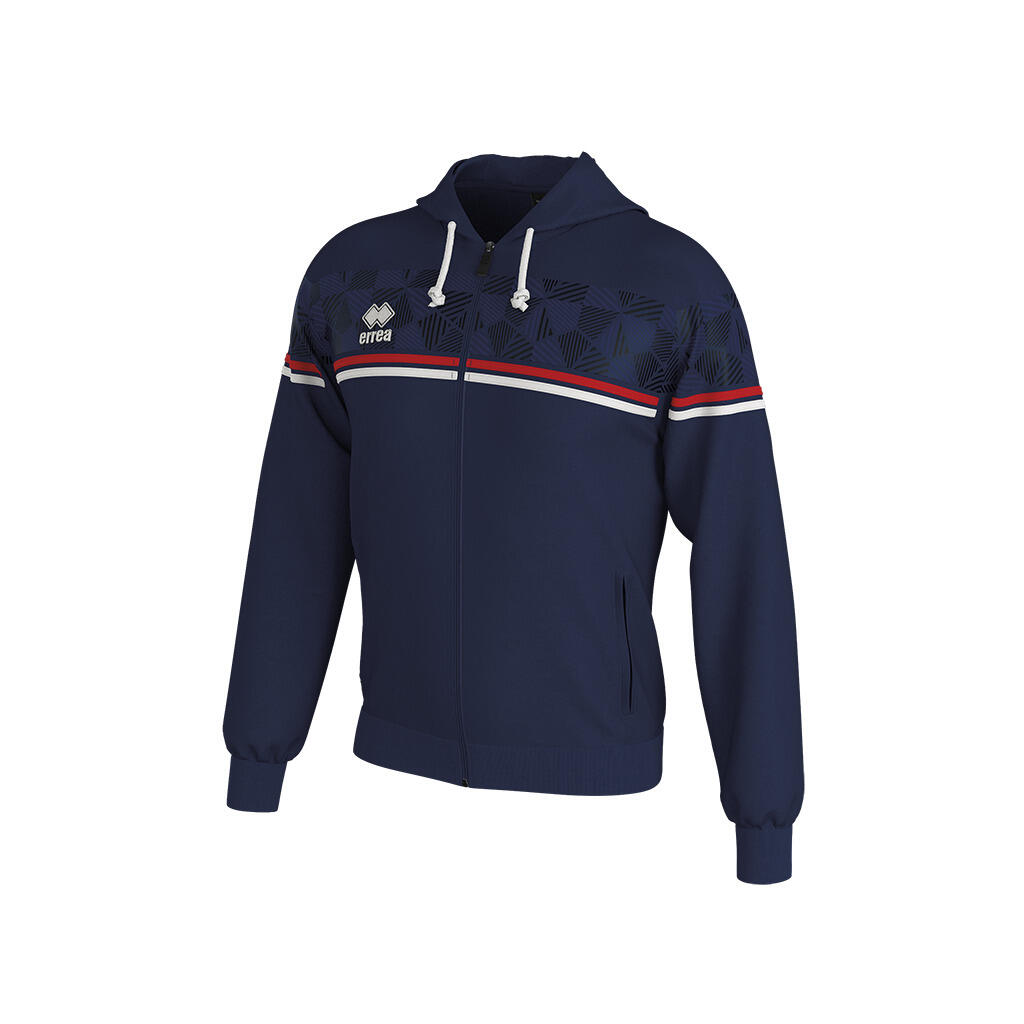 Blauw / Donkerblauw / Rood