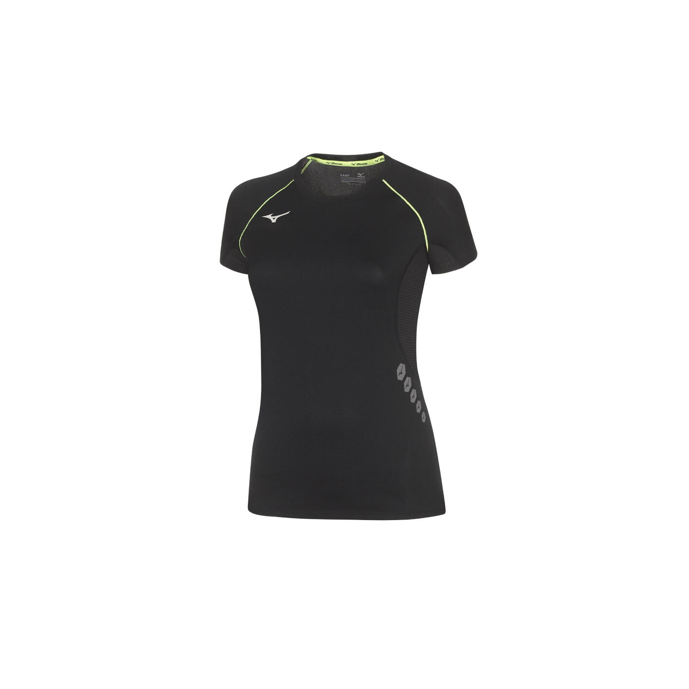 Mizuno - T-shirt Femme Premium Mizuno Jpn - T-shirt Manches Courtes - Noir - 40 M - Decathlon