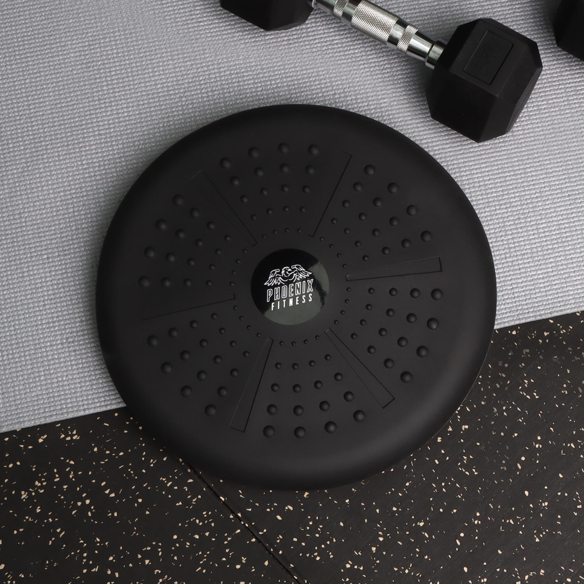 Phoenix Fitness 33 cm dubbelzijdig sensorisch kussen 2/6