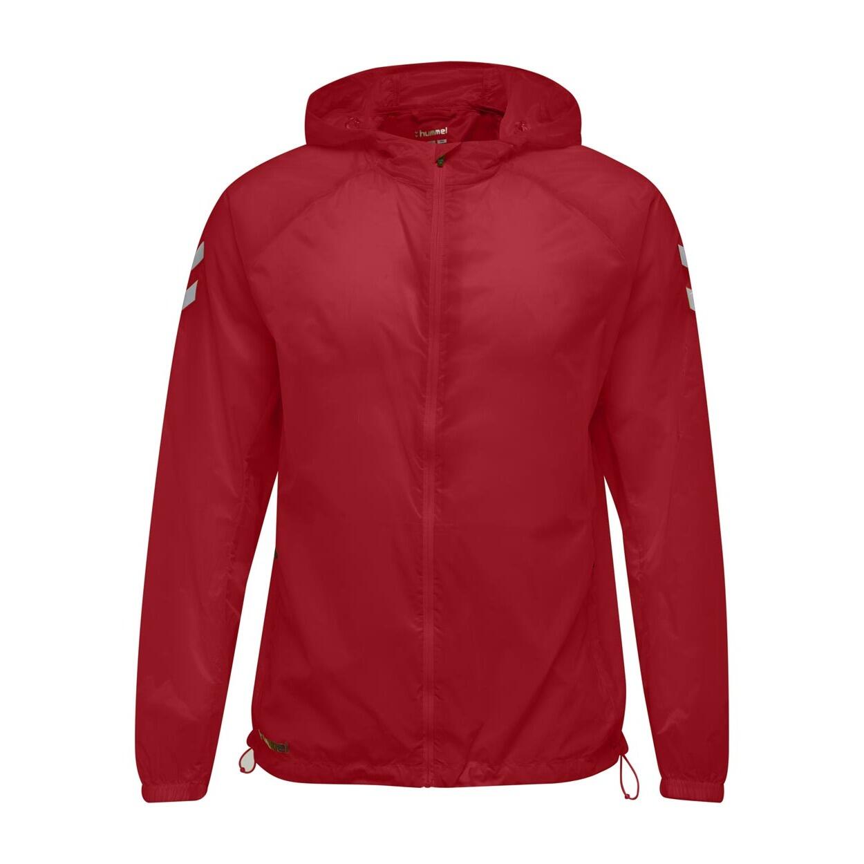 Hummel Tech Move Chaqueta funcional ligera para hombre, color rojo 3/3