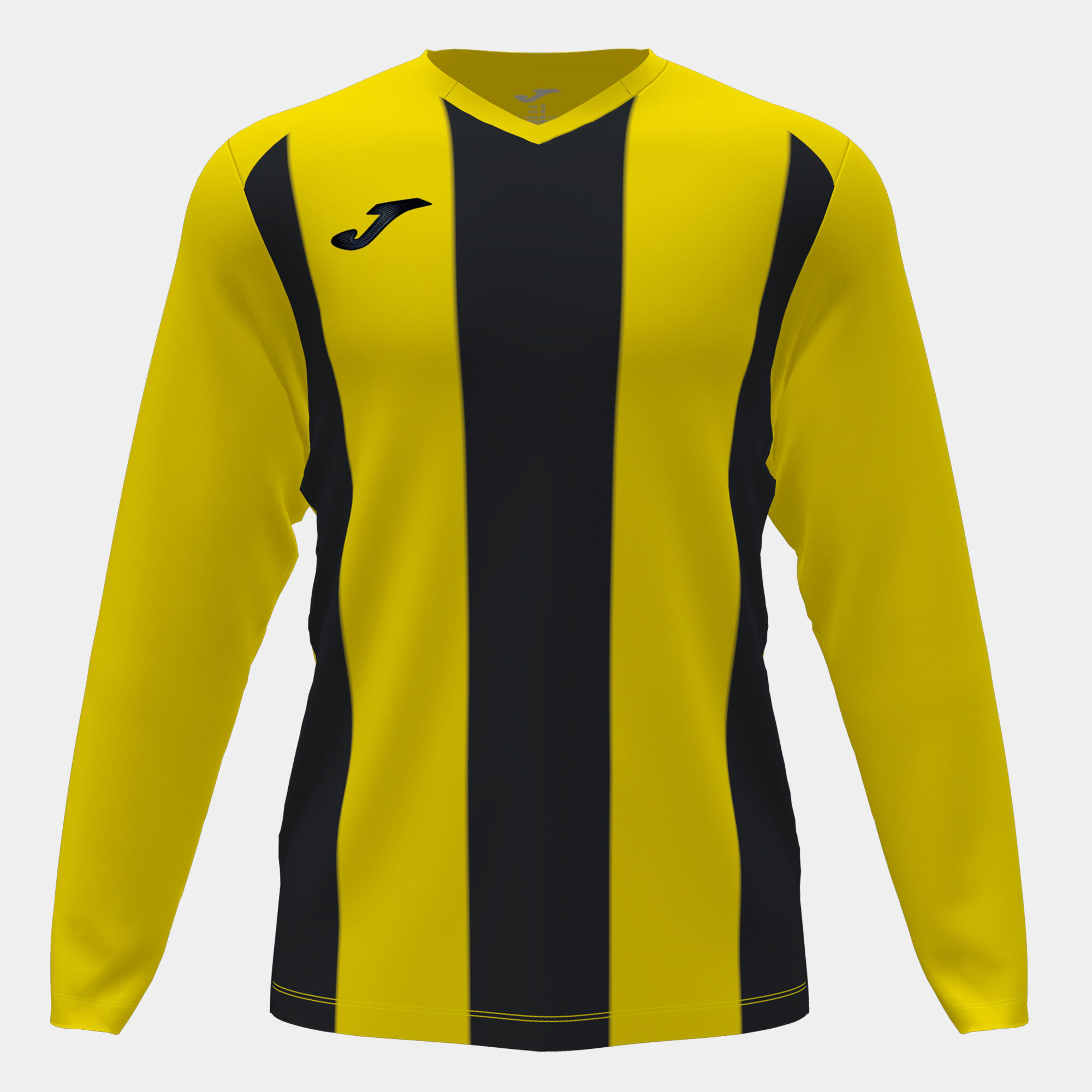 Camiseta Manga Larga Fútbol Niños Joma Pisa II Amarillo 1/1