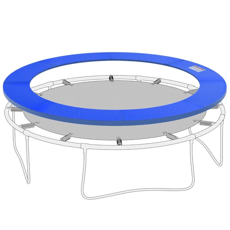 HOMCOM Copertura di Protezione per Trampolino elastico Ø305cm in Plastica e PE 4/7