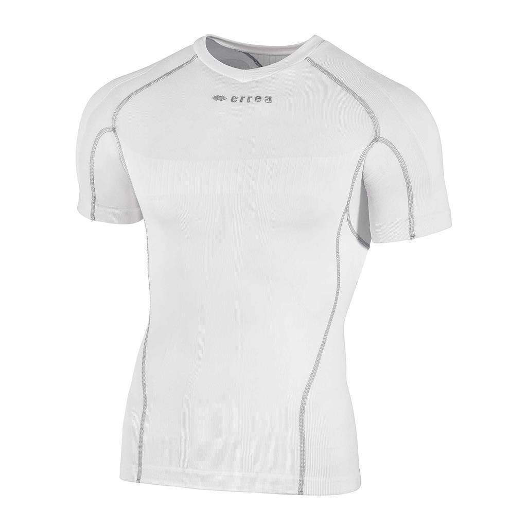 Errea - Sous-maillot Enfant Errea Active Tense Lite - Maillot Manches Courtes - Blanc - 36 Xs - Decathlon