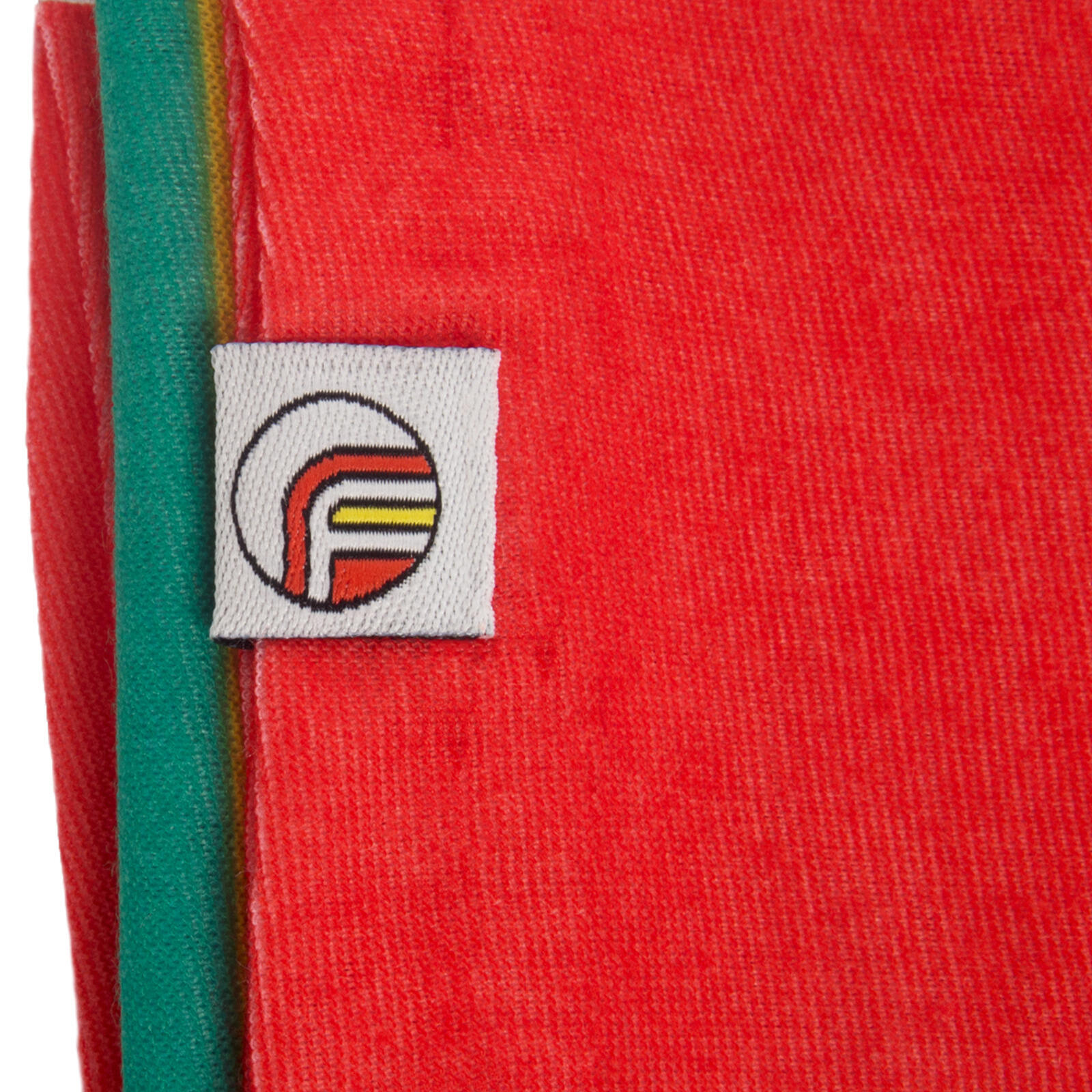 Fan Originals Snood Neck Scarf Red Yellow Green Wales Colours 3/4