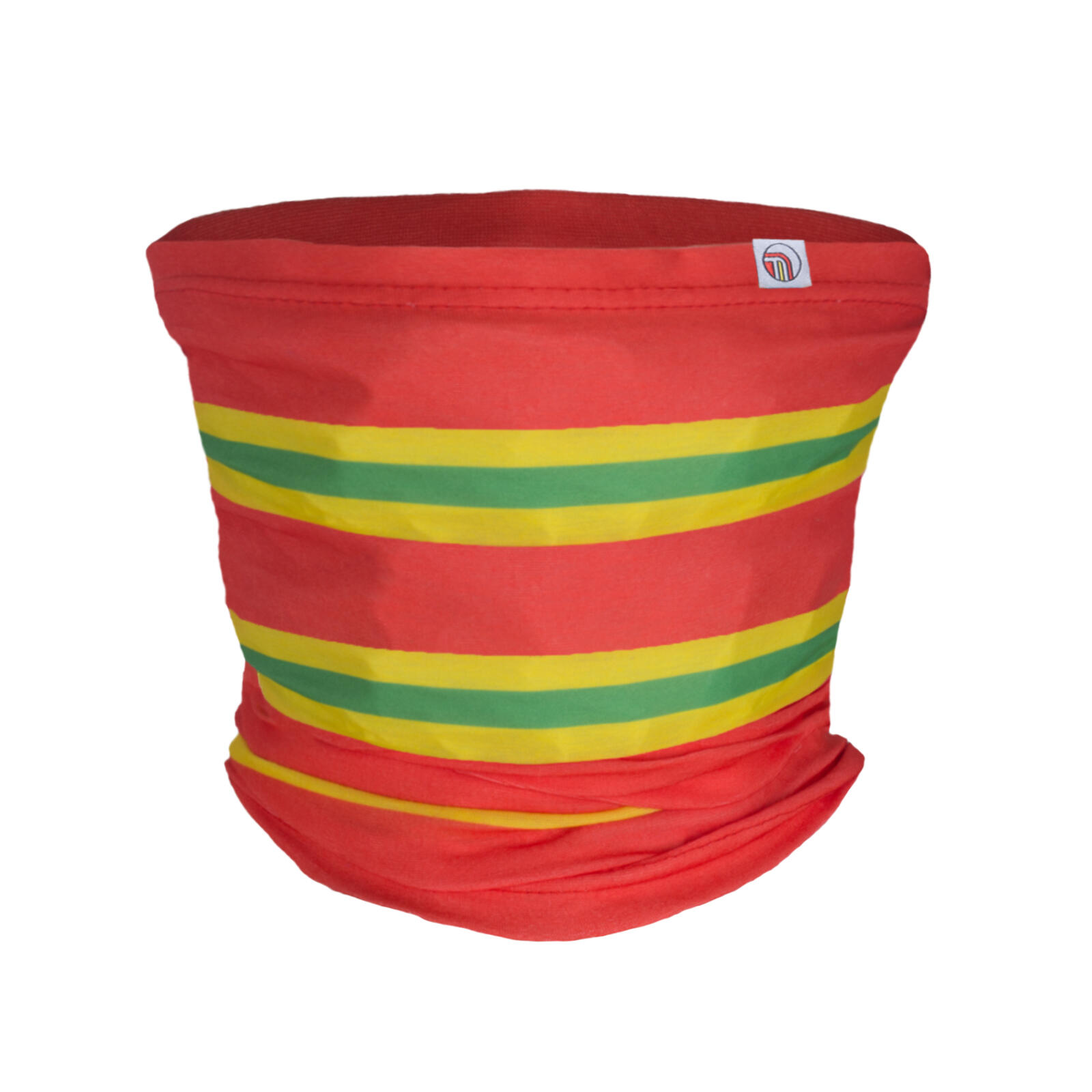 Fan Originals Snood Neck Scarf Red Yellow Green Wales Colours 1/4