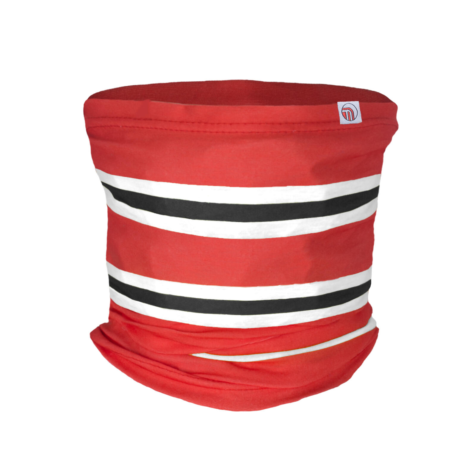 FAN ORIGINALS Fan Originals Snood Neck Scarf Red White Black Man United Colours