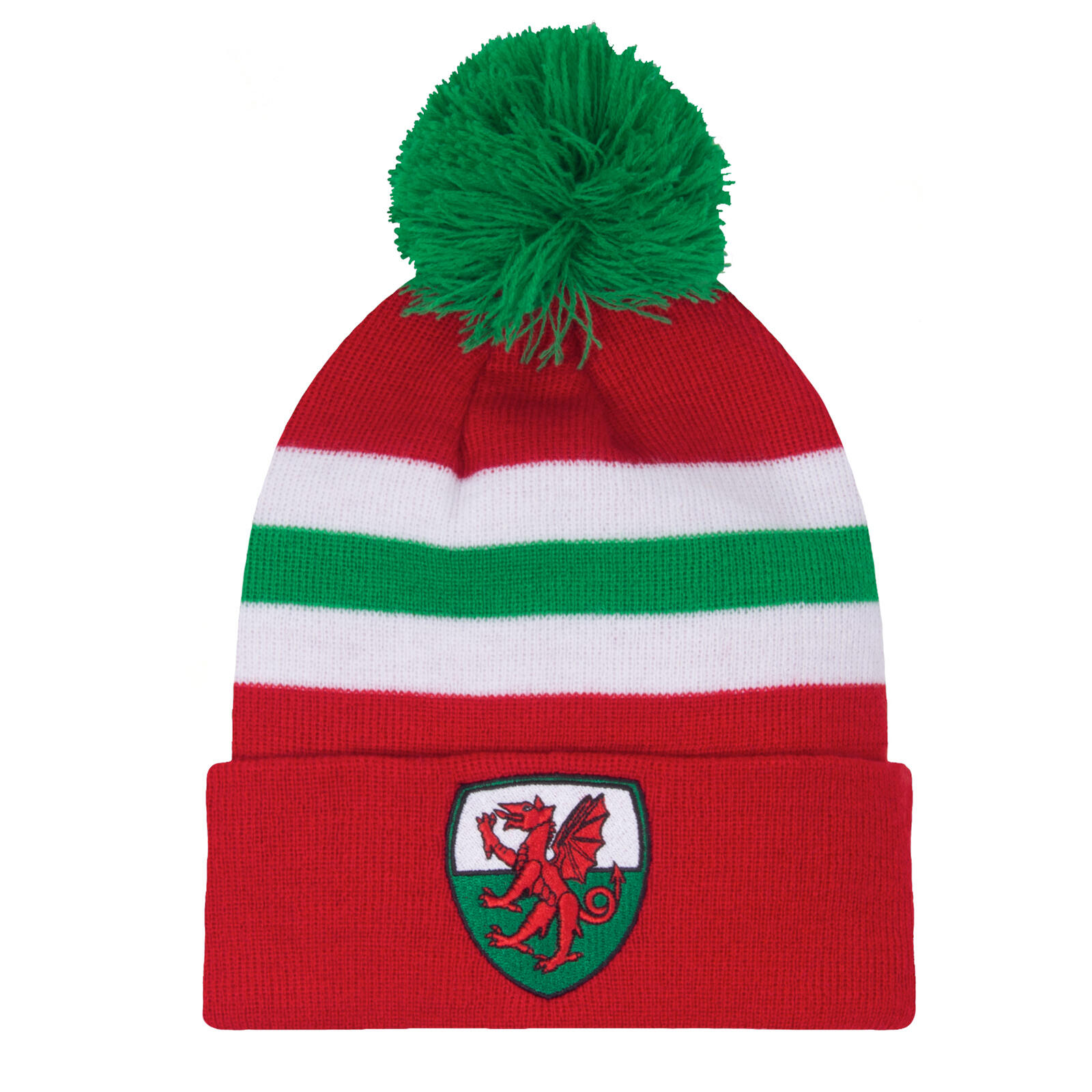 FAN ORIGINALS Fan Originals Wales Hat Retro Football Bobble