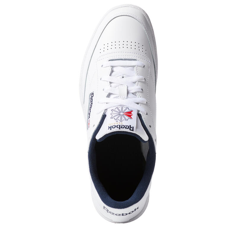Pantofi Reebok Club C 85 din piele albă