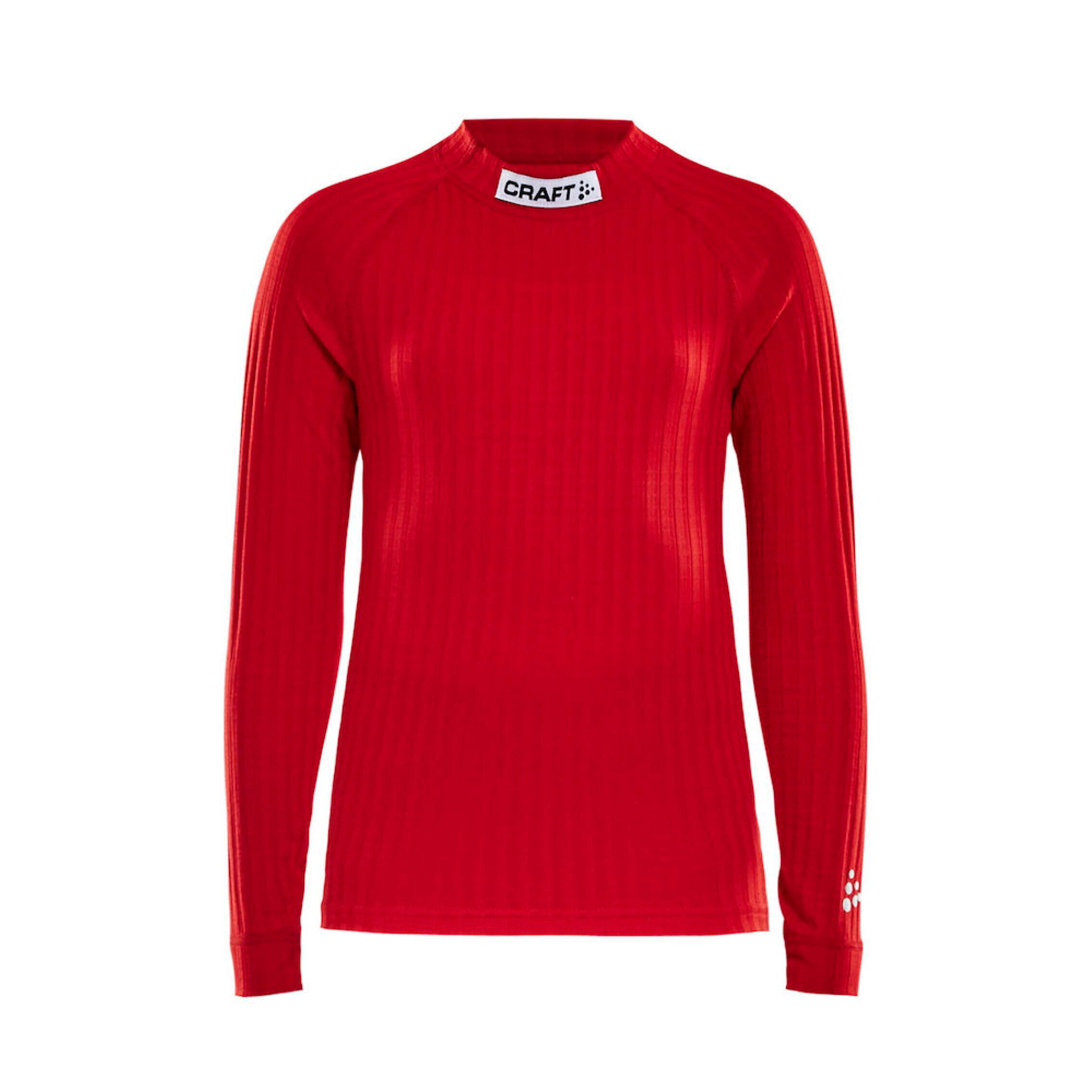 Craft - Maillot Compression Enfant Progress Cn Ls - Sous Pull - Rouge - 12 À 14 Ans - Decathlon